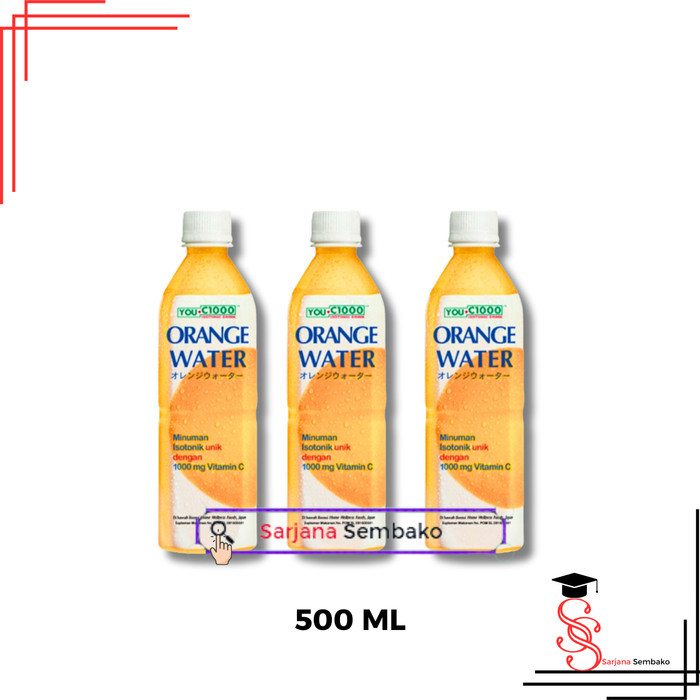 

You C 1000 Orange Water - 500 ML