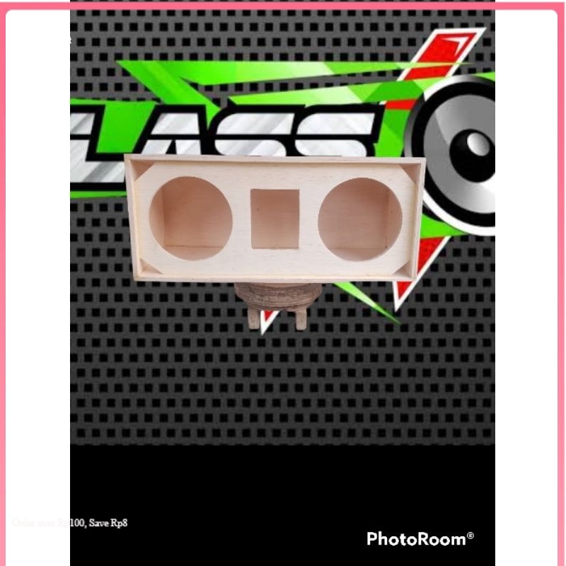 BOX speaker 5 inch dobel plus tuwiter audax AX 65