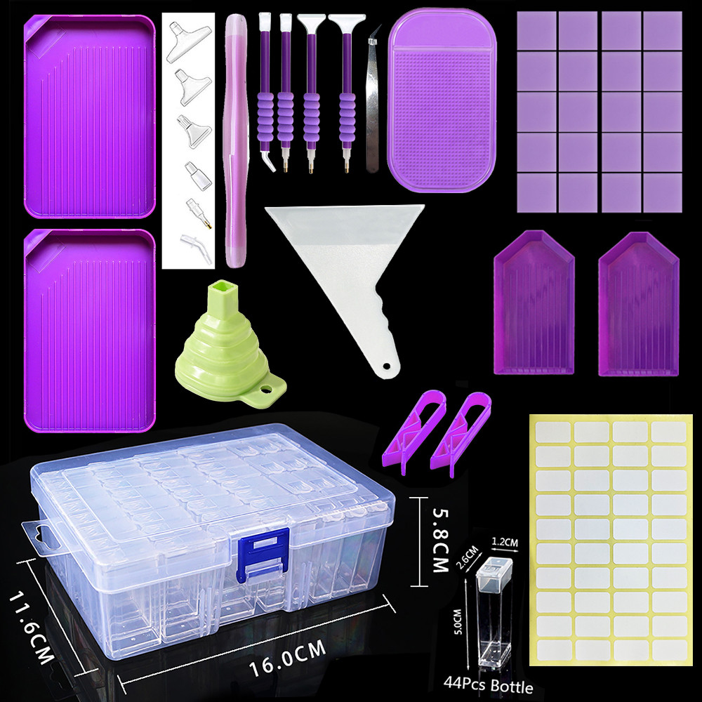 

Diamond Painting Pens Lot Accessories Nib Pen Dimond Square Diamonds Tools Glue Art Funny Tray Pallets Embroidery Resin Diy Kit