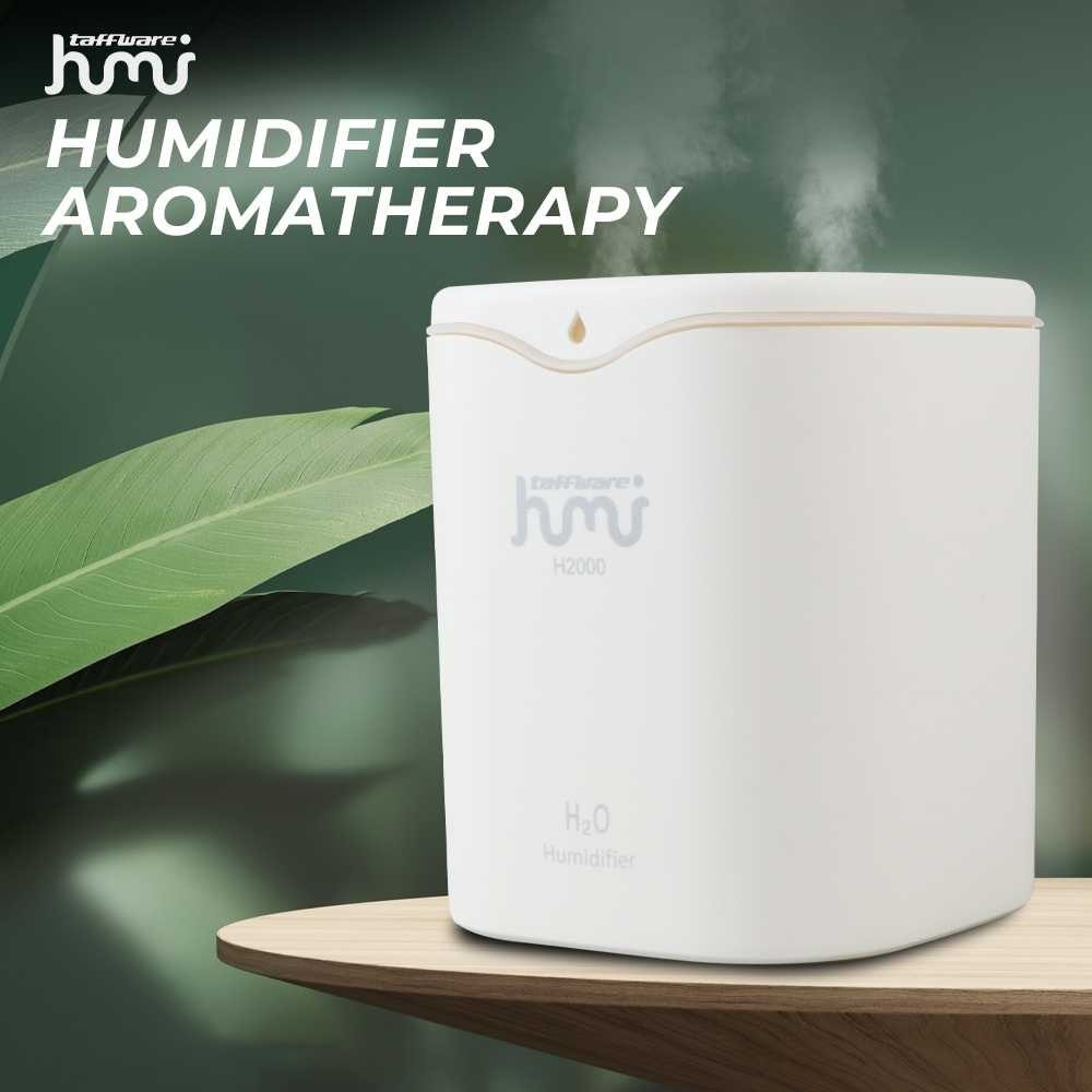 Taffware HUMI Humidifier Aromatherapy Oil Diffuser Double Spray 2L - H2000 X OYA