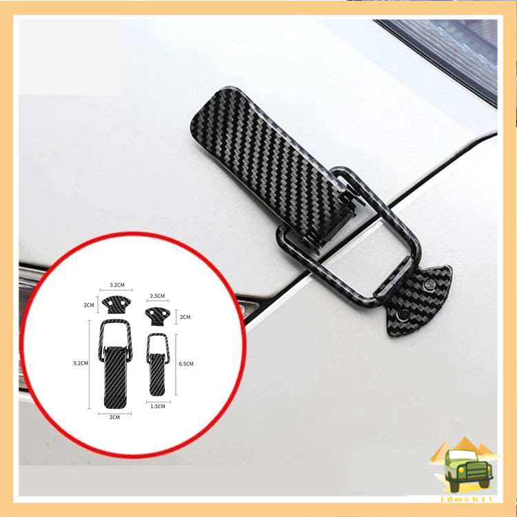 2PCS Karbon Klip Bumper Mobil/Kecil Klip Bumper Racing Universal/Karbon Klip Bumper Mobil