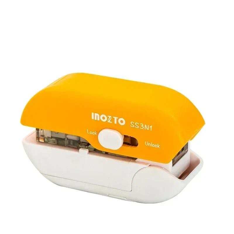 

Stapler 2021 Stapleless in Office Steple Stapling Free 4 Accessories Bookbinding 1 Paper