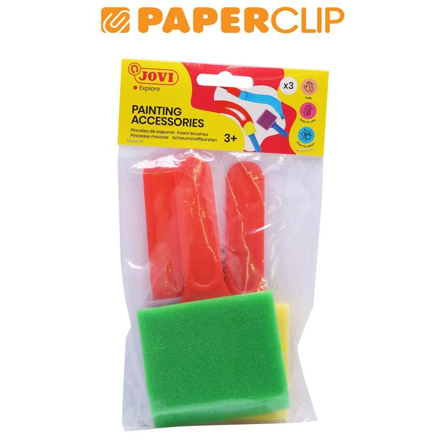 

SPONS / SPONGE BRUSHES JOVI 3P L 814