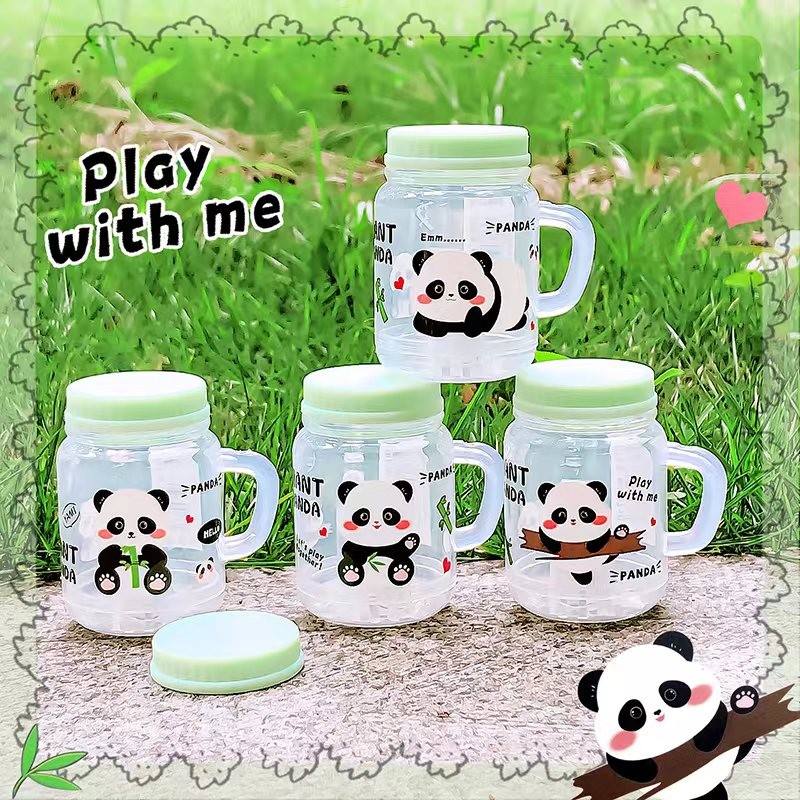 

Office supplies school equipment kawaii stationery items School supplies cute panda cup shape pencil sharpener for child