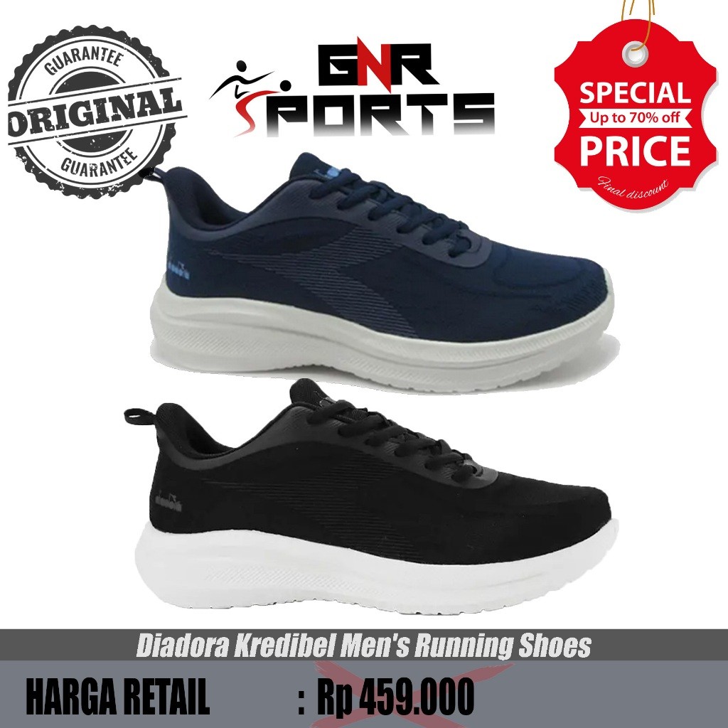 Sepatu Diadora Kredibel Men's Running Shoes - Original 100%
