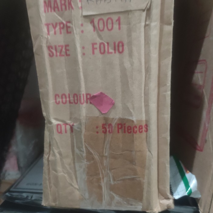 

ANDMA map snelhecter kertas harga 1 dus isi 50 pcs - Merah