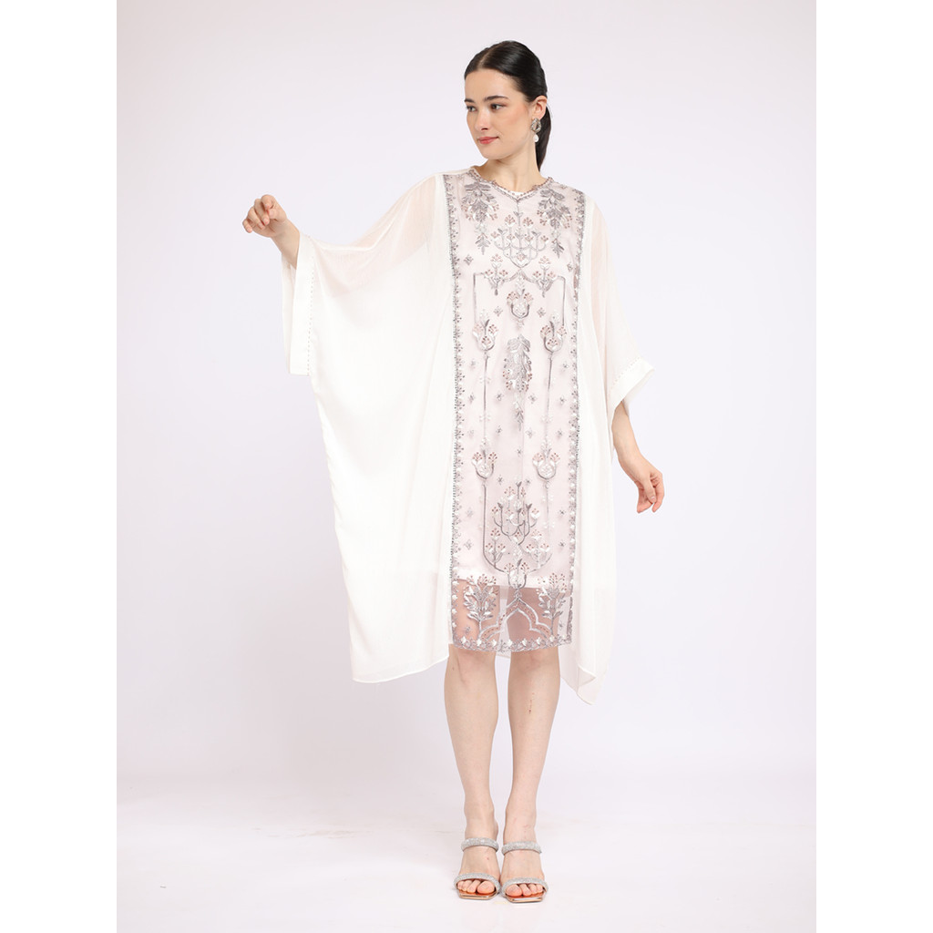 Personal Style Yara White Kaftan