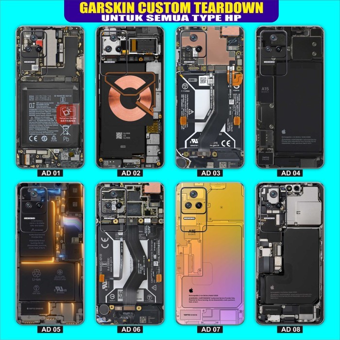 Pilihan Terbaik Garskin Skin Teardown Mesin Transparant XIAOMI POCO F4 F3 M3 M4 Pro - Poco F4, AD01