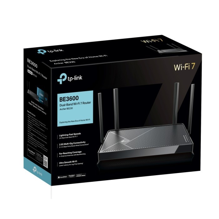 TP Link Archer BE230 - BE3600 Dual-Band Wi-Fi 7 Router
