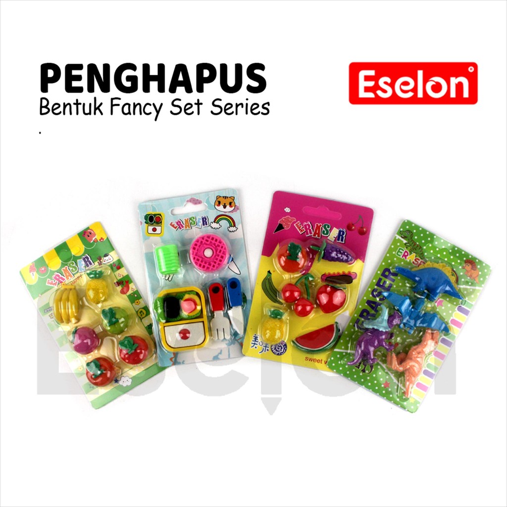

1set Penghapus Bentuk Lucu / Penghapus Bentuk Karakter