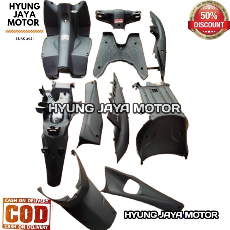 SATUAN ECERAN / PAKETAN BODY KASAR VARIO 110 CW KARBU / VARIO LAMA KARBU / SATUAN BODY