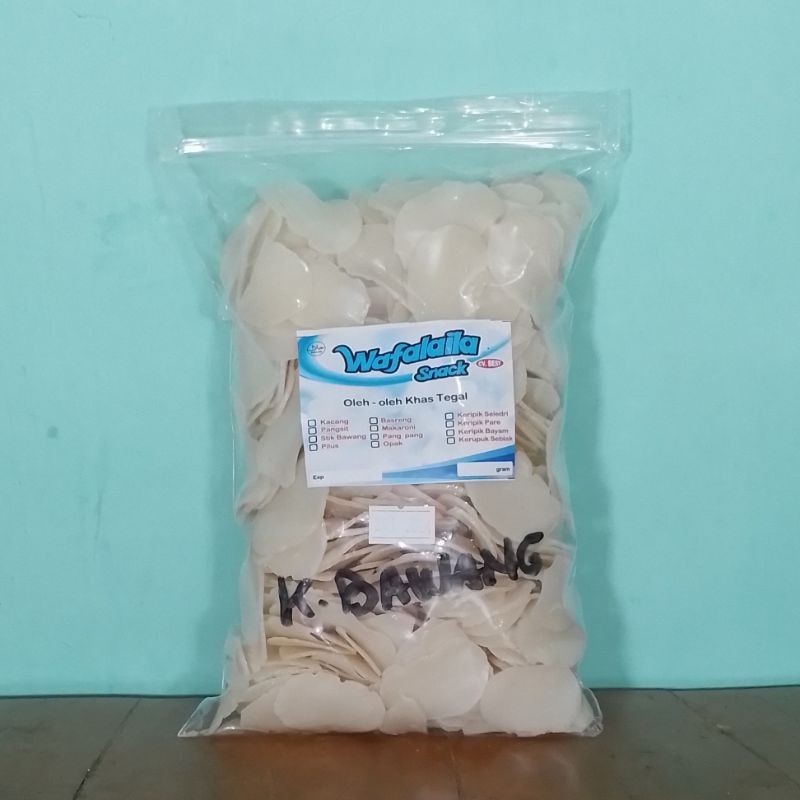 

KERUPUK BAWANG MENTAH SPESIAL 500gr