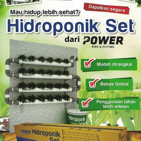 power hidroponik set | Instalasi hidroponik