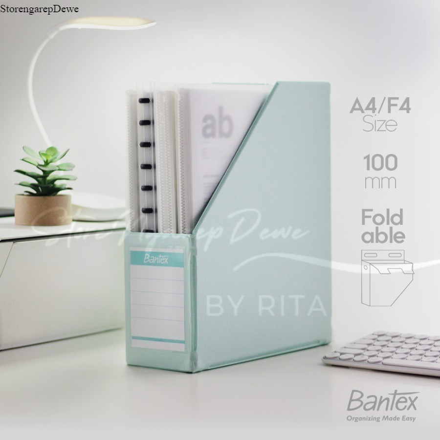 

BOX FILE / MAGAZINE FILE FOLIO 10 CM 4011 76 BANTEX bahan tebal original real produk bantex indonesia