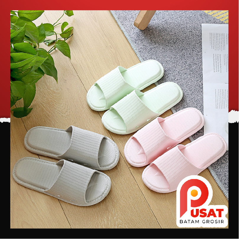 Pusat Batam Grosir - S1154 Sandal Kamar Mandi / Sendal EVA / Sandal Rumah Polos / Sandal Slop / Send