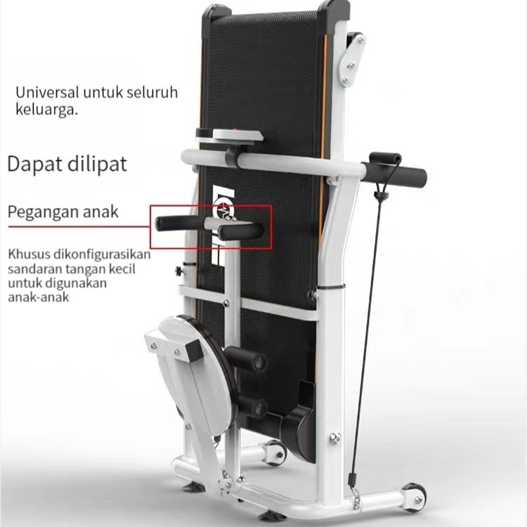 FURNILINE Treadmill Manual Treadmill Listrik Alat Fitness Alat Olahraga Rumah