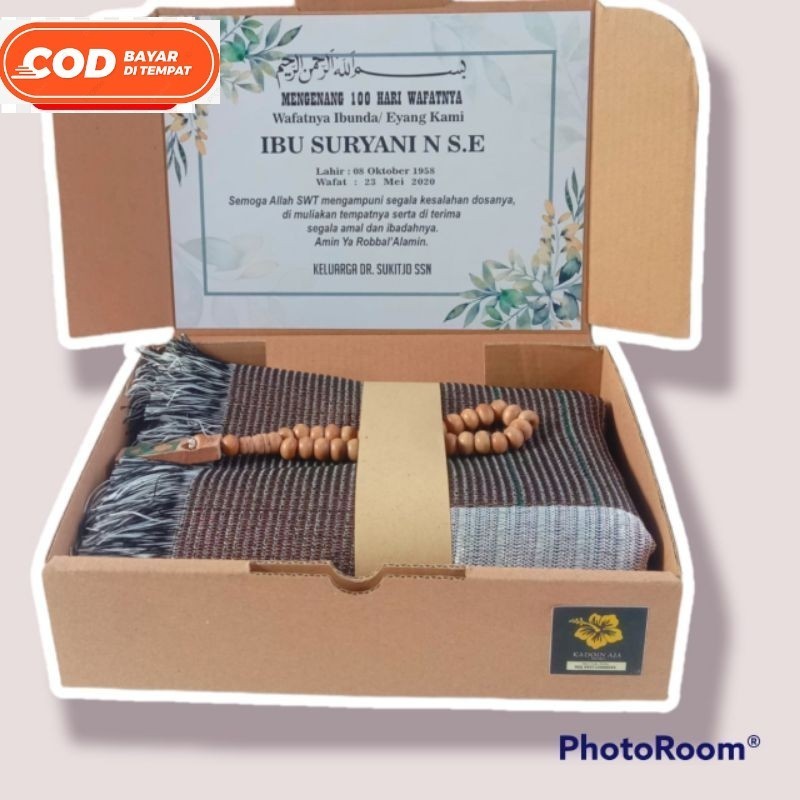 Sajadah Sovenir Sajadah Hampers Tahlilan Sovenir Pernikahan Sovenir oleh oleh Haji Souvenir Tahlilan