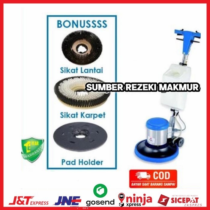 mesin polisher lantai mesin cuci karpet laundry alat poles lantai