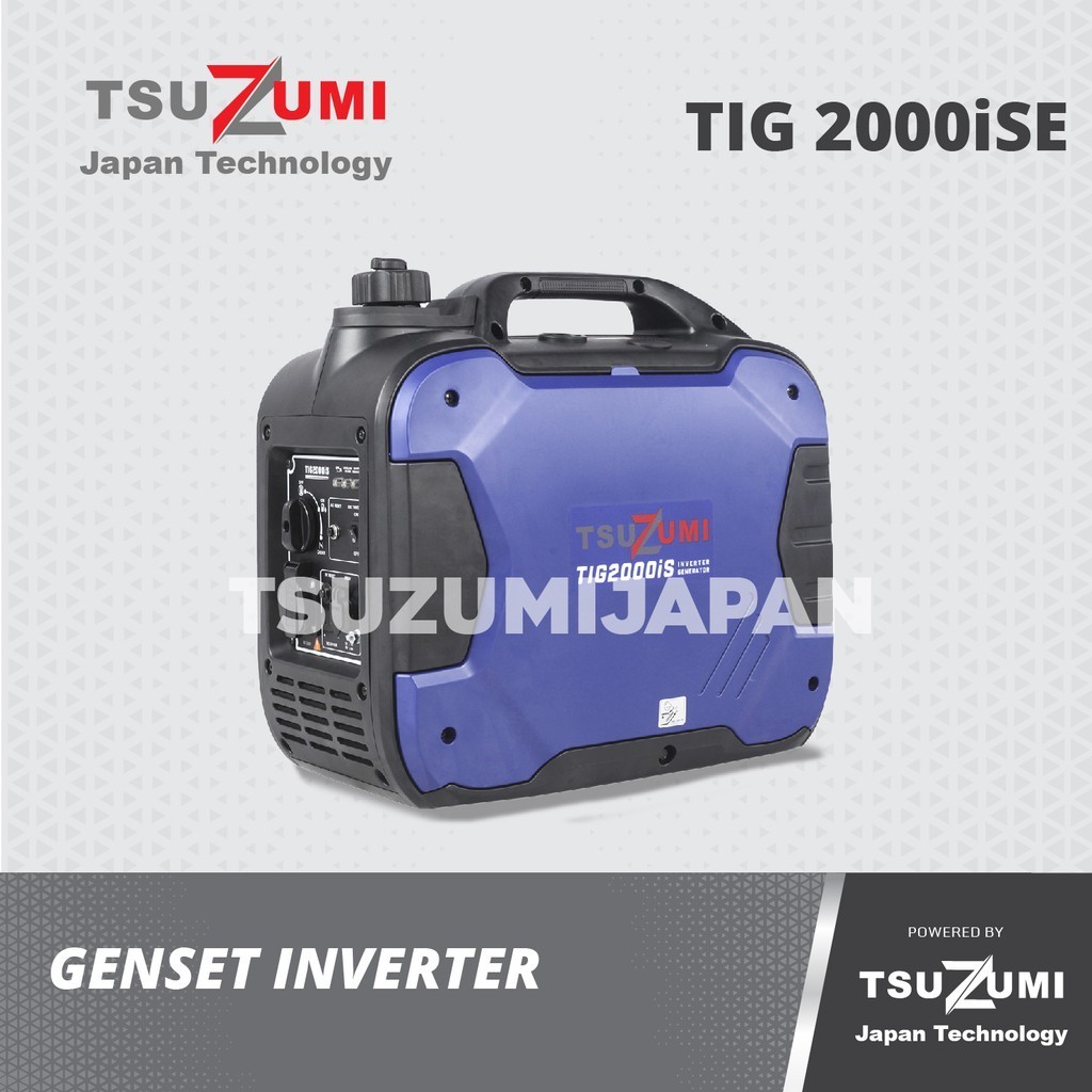 promo spesial Tsuzumi Genset Inverter 2000 watt TIG2000iSE Super Silent 2000 Watt