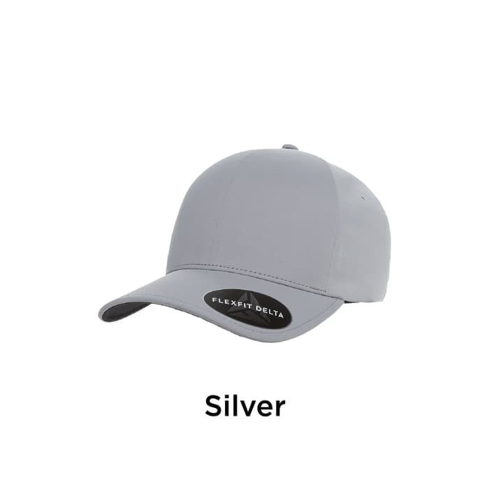 promo ✨ -Limited Edition 180 Flexfit Delta Yupoong Orinal Topi USA - Abu-abu