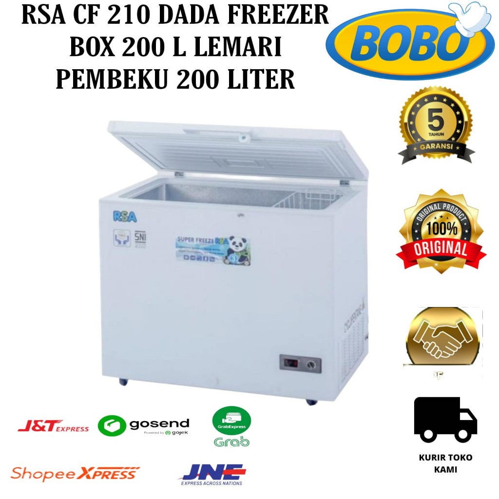 CHEST FREEZER RSA CF 210 CHEST FREEZER BOX 200 L