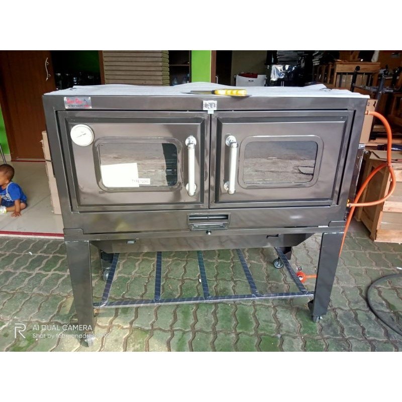 Oven gas besar Bima boga type 12060, pengiriman kurir toko