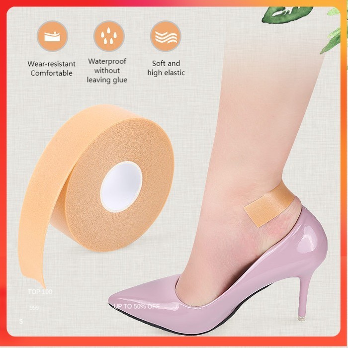 

Plester Kaki Anti Lecet Pelindung Tumit Silikon Anti Air 5 M 25 mm -