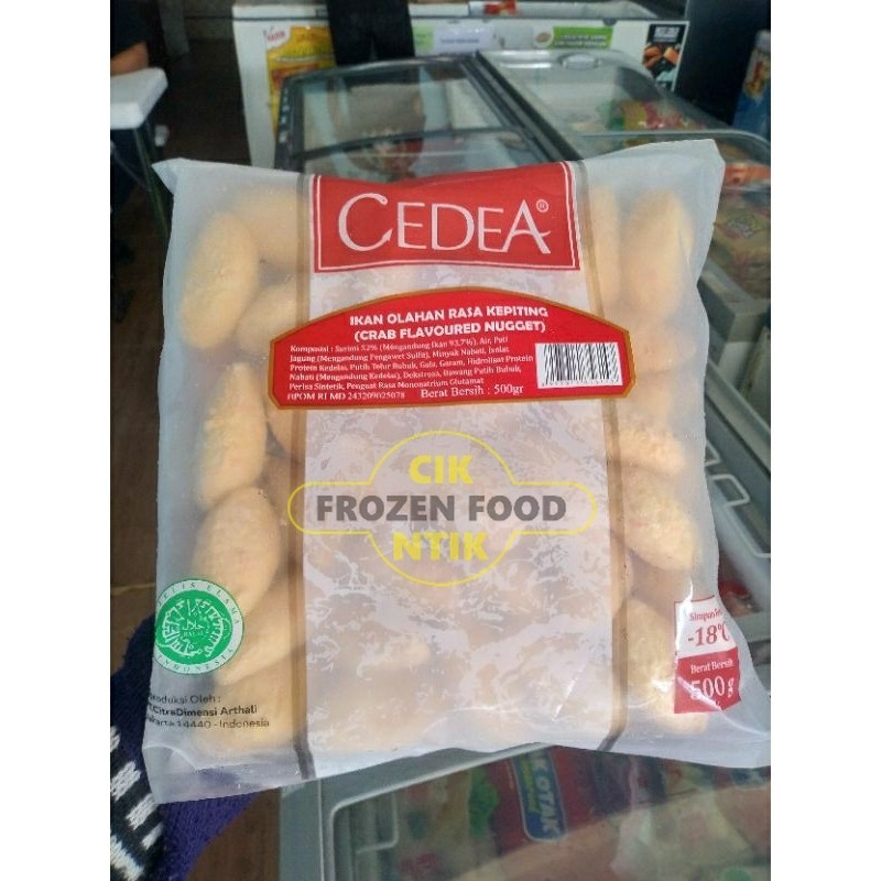 

Frozen Food Cik Ntik Jambi cedea ikan olahan rasa kepiting