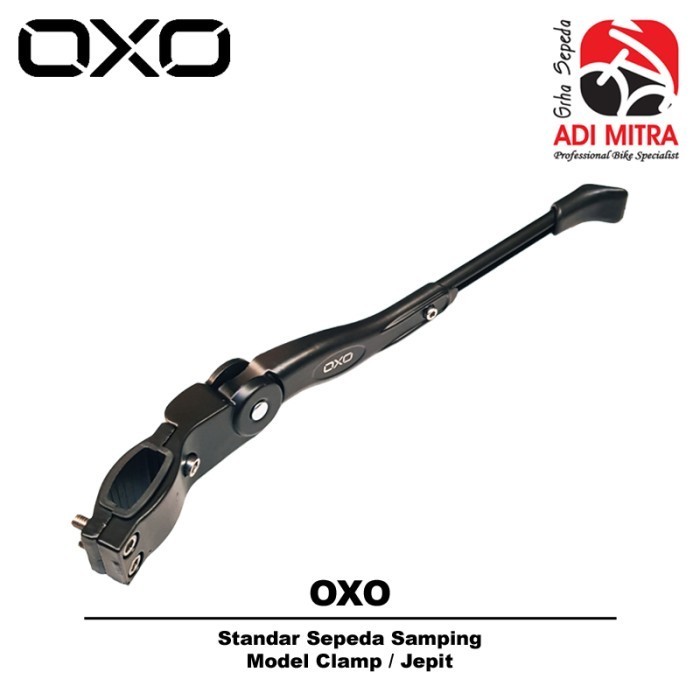 OXO Standar Sepeda Samping Model Clamp / Jepit