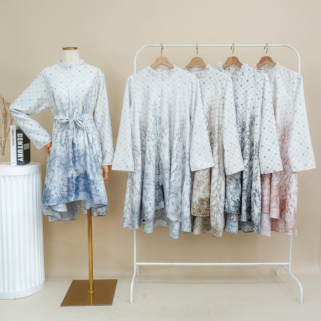 Tunik M094 Alexandra Prestige / Tunik Wanita / Tunik Satin Premium