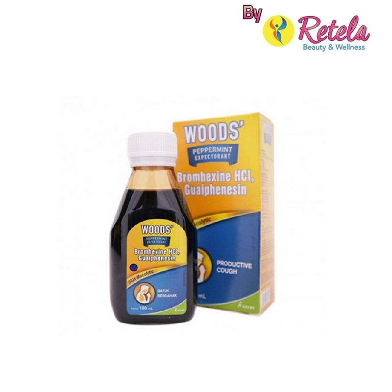 WOODS PEPPERMINT EXPECTORANT 100ML/BATUK BERDAHAK