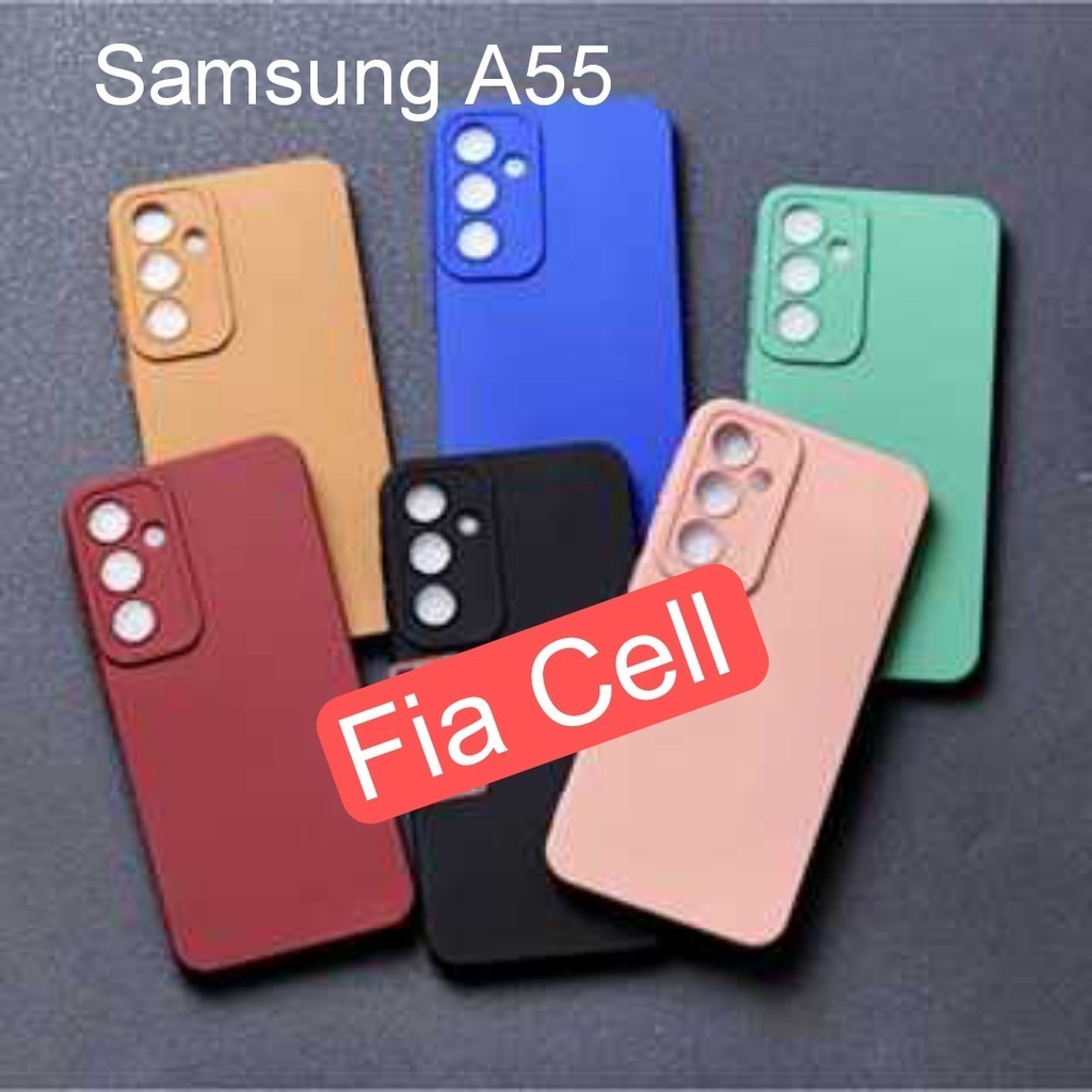 SAMSUNG A35 5G SAMSUNG A55 5G CASE PRO CAMERA MACARON CASE SAMSUNG A35 5G SAMSUNG A55 5G