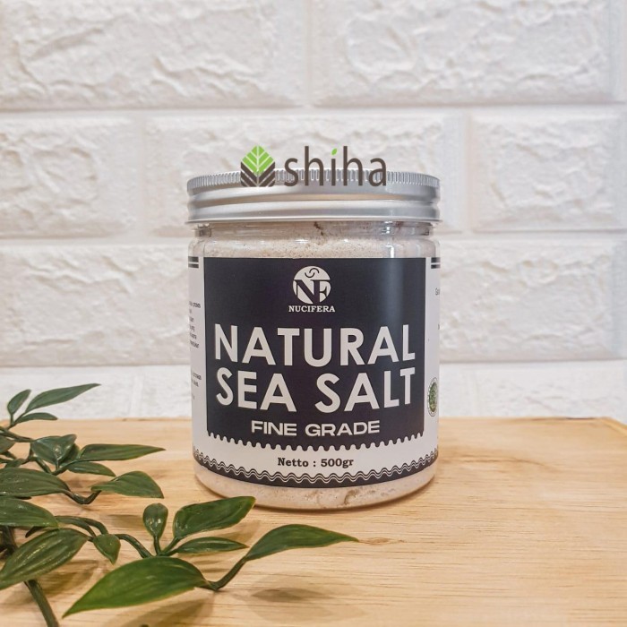 

Spesial Promo -sukron_86 Warung Shiha - Natural Sea Salt Fine Grade Nucifera 500gr - 500gr