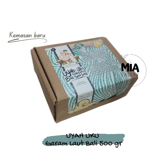 

New Produk- [Terlaris] Garam Laut Bali Uyah Uku 500g seasalt