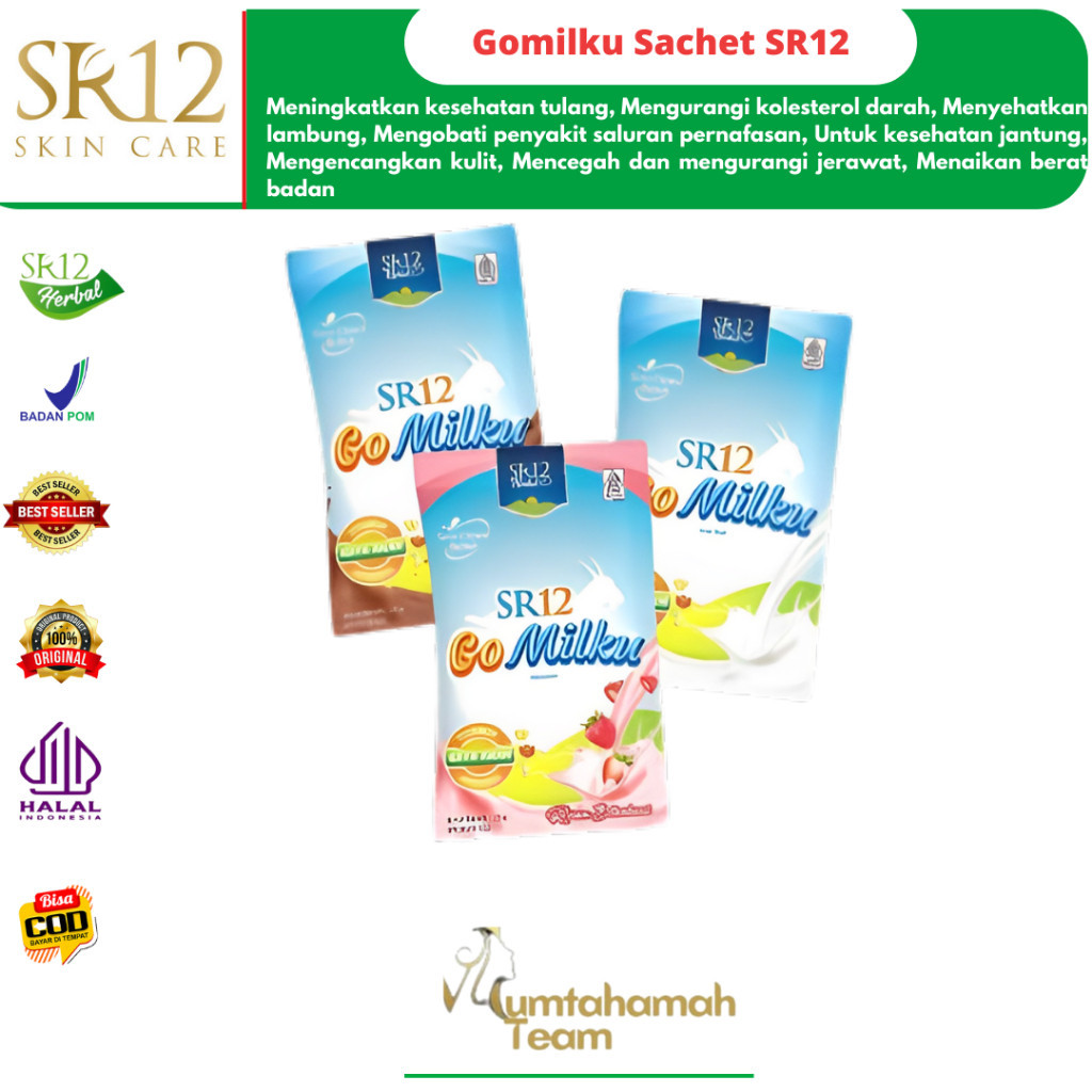 

Go Milku SR12 Kemasan Sachet Susu Kambing Etawa