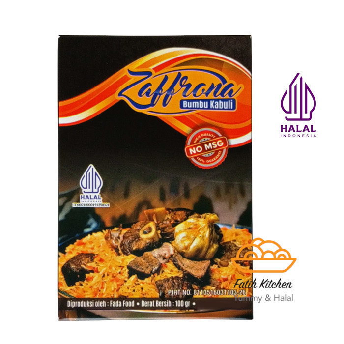 

Promo Terbatas - sukron_86 Zaffron Bumbu Nasi Mandhi, Kabsah, Briyani & Kebuli 100 gr - Kabuli