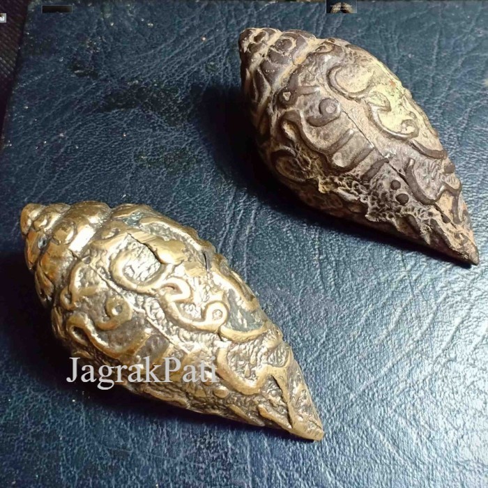 Sepasang Keong Siput Kol Buntet Emas & Hitam Gelap Murah JP14522