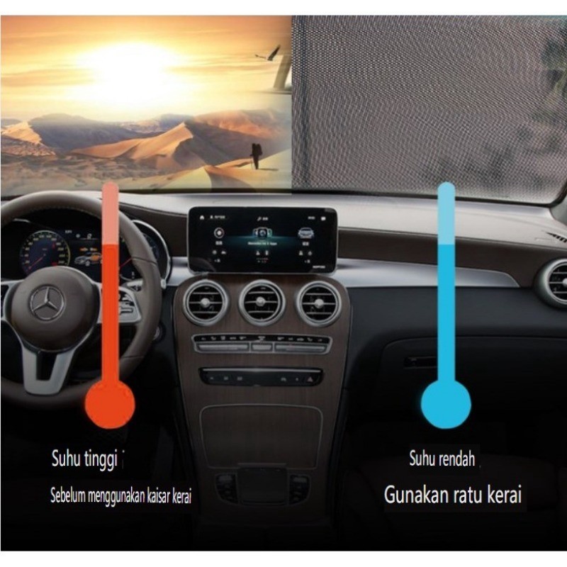 [Cod]Gorden Jendela/Tirai Jendela/Gorden Tempel/Tirai Gulung/Penutup Jendela Tirai Gulung