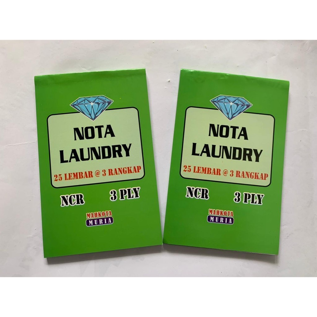 

[Ready] NOTA LAUNDRY RANGKAP 3 LANGSUNG TEMBUS