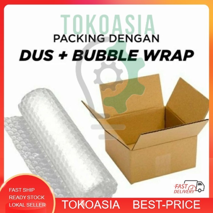 

Packing Dengan Dus Extra buble wrap