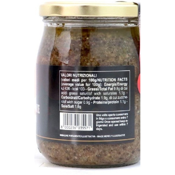 

Bosco Truffle Paste Tartufata Black Truffle 500 GR URBANI