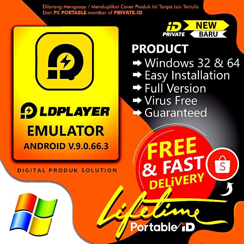 LDPlayer Android Emulator 9.0.66.3  Windows App - SOFTWARE MURAH - APLIKASI