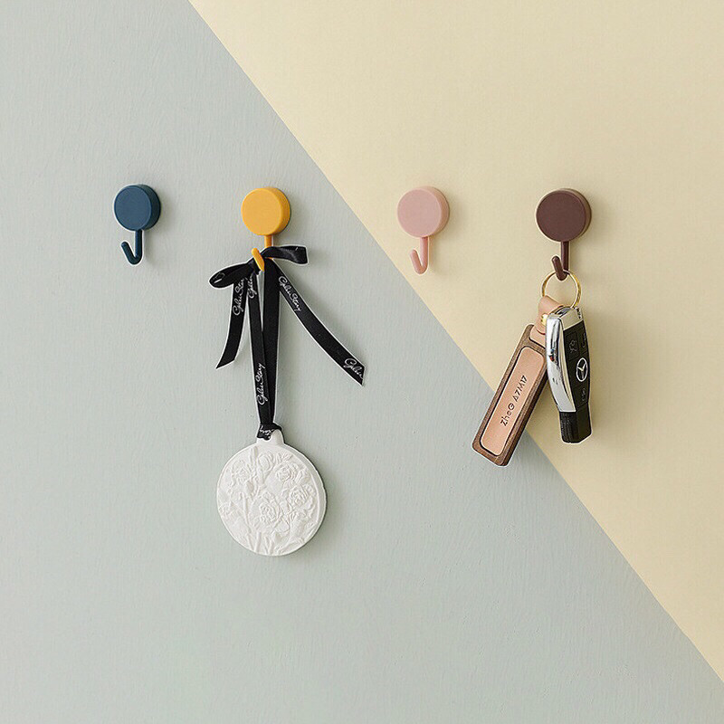 H&H Gantungan Hook Tempel Kuat Tempat Gantungan Dinding Kunci Tas Multifungsi Kuat Kokoh Cantelan Da