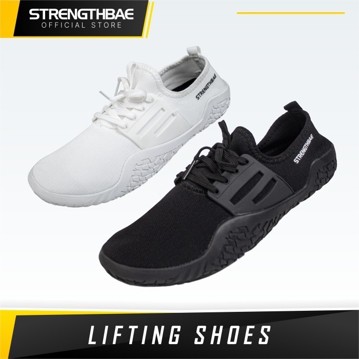HOT PRODUCT LIFTING SHOES STRENGTHBAE BAREFOOT GYM SHOE SEPATU GYM DEADLIFT SLIPPER SLIPPERS