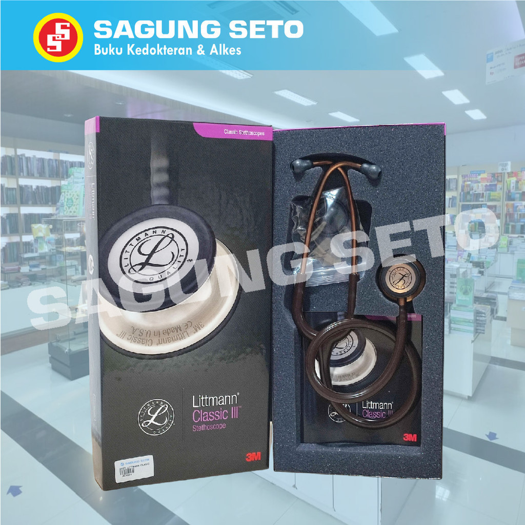 STETHOSCOPE LITTMANN CLASIC III CHOCOLATE - COPPER / STETOSKOP LITMAN