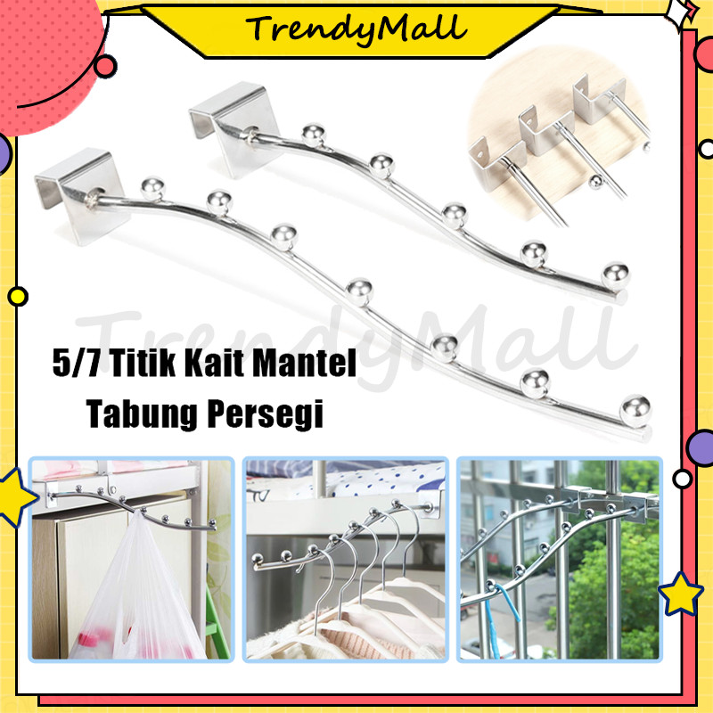 Suling Pipa Kotak 5 PELOR /Hook Hanger  Pipa Kotak/hanger suling pelor 7 titik /hanger suling ke pip