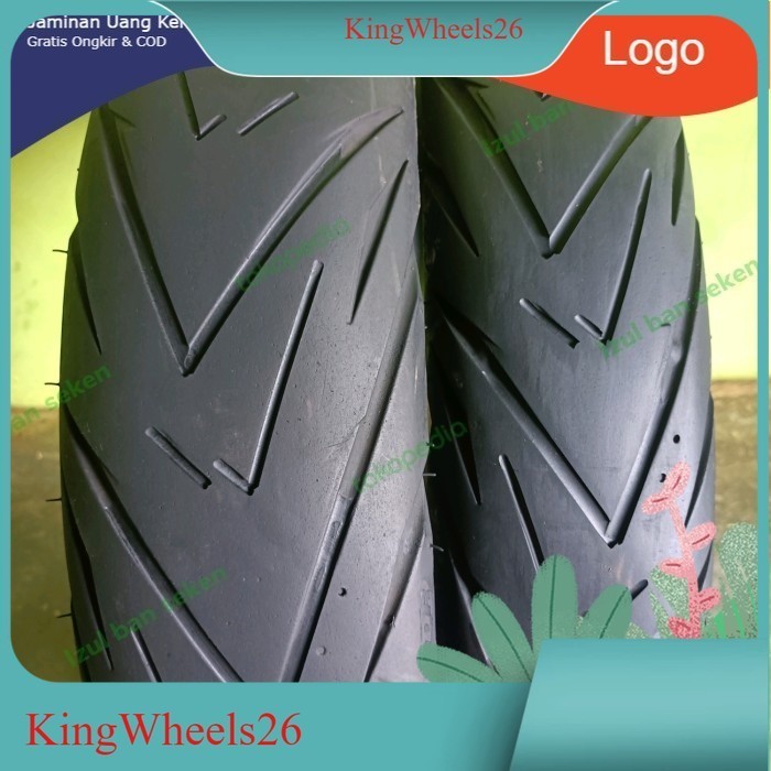 ban seken ukiran sepasang size 100/80-120/80 ring 17