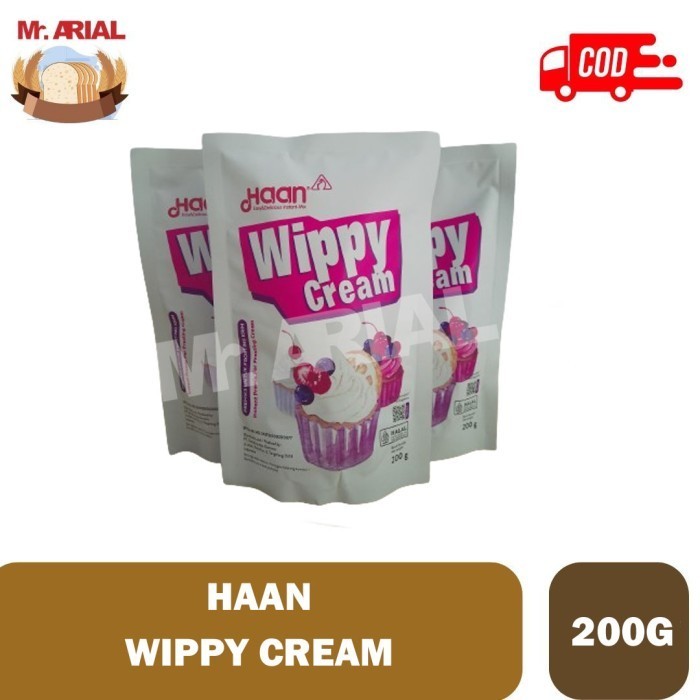 

Haan Wippy Cream 200 & 400 Gr /Wippy Cream / Whipped cream wipp cream - 400 gr