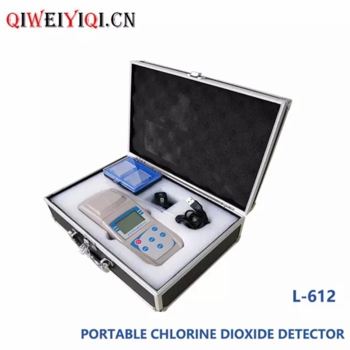 L-612 Portable chlorine dioxide tester swimming pool tap water quality