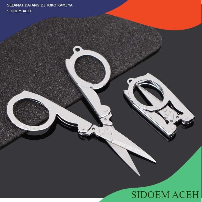 

(SDM)GUNTING LIPAT - GUNTING KECIL LIPAT MINI STAINLESS TAJAM